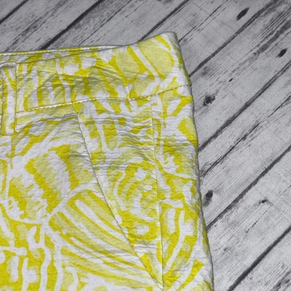 Lilly Pulitzer Palmita Stretch Shorts Sea Cups